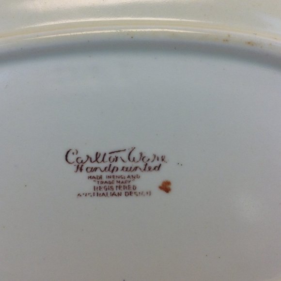 Carlton Ware Made in England Hazlenut Pattern Australian Design Serving Dish - Picture 4 of 13